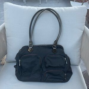 MZ Wallace dark grey shoulder bag